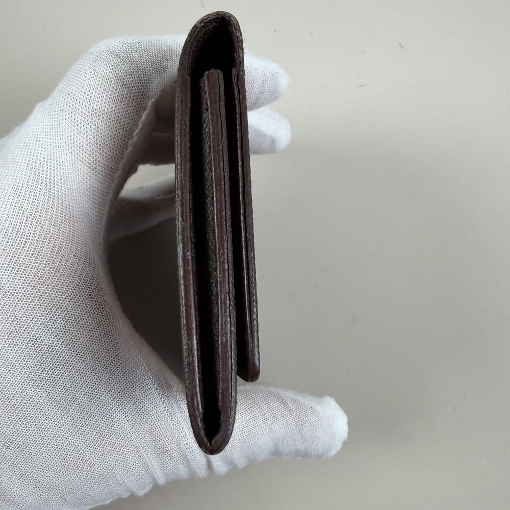 Louis Vuitton Damier Ebene Business Card Holder "Enveloppe Carte de Visite" - Picture 3 of 9